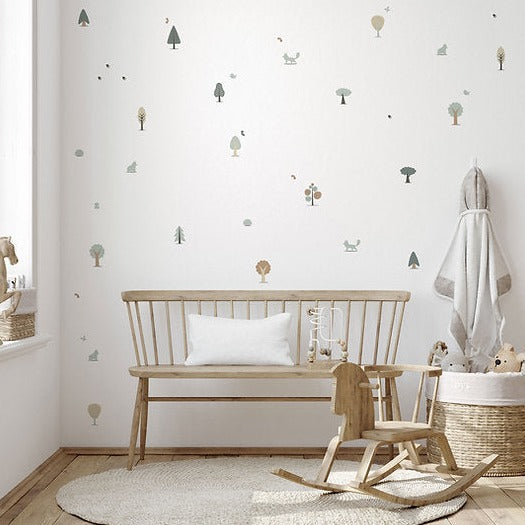 מדבקות קיר יער מדבקות קיר יער