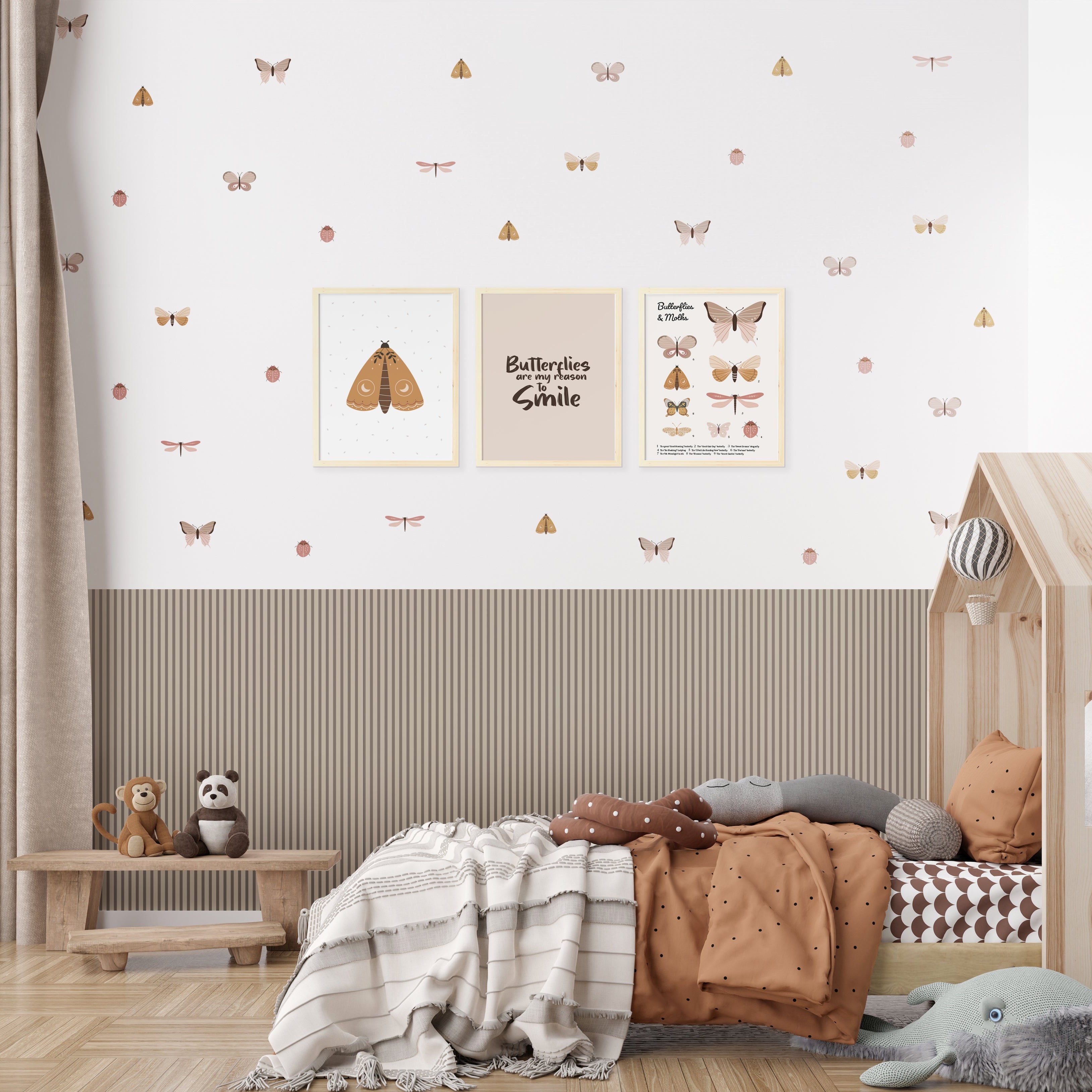 תמונות לחדרי ילדים - Butterfly תמונות לחדרי ילדים - Butterfly