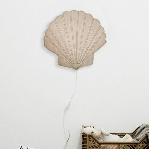 מנורת לילה צדפה מנורת לילה צדפה