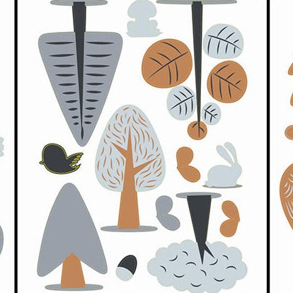 מדבקות קיר יער מדבקות קיר יער