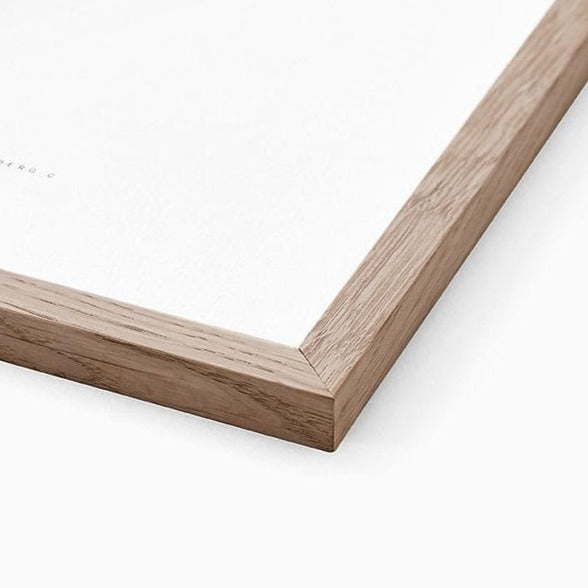 מסגרת עץ אלון מלא - בייבוא מקופנהגן מסגרת עץ אלון מלא - בייבוא מקופנהגן