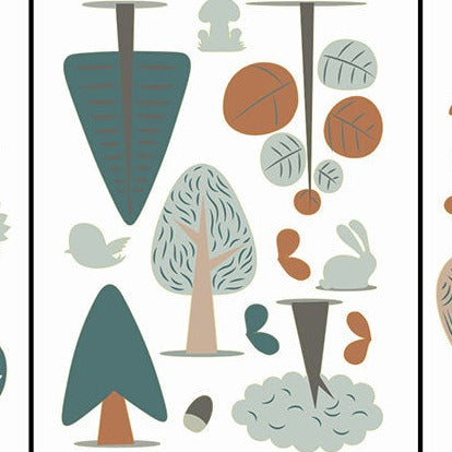 מדבקות קיר יער מדבקות קיר יער