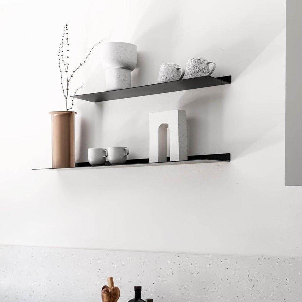 מדף צף אלגנטי עשוי אלומיניום KAV מדף צף אלגנטי עשוי אלומיניום KAV