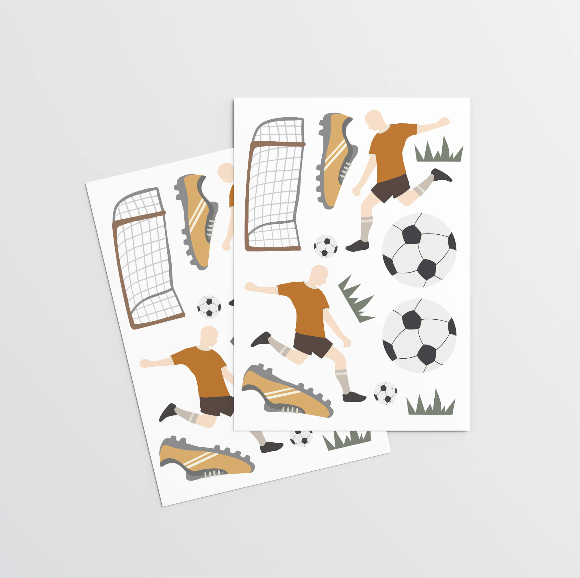 מדבקות קיר Football Fun